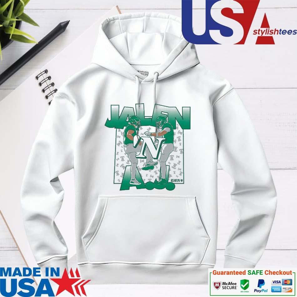 official-jalen-hurts-a-j-brown-td-celebration-hoodie Official Jalen Hurts & A.J. Brown TD Celebration hoodie