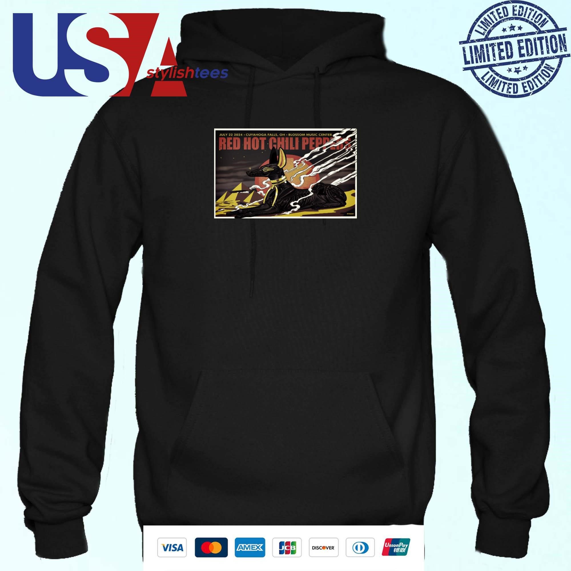 red-hot-chili-peppers-show-at-the-blossom-music-center-on-july-22-2024-hoodie Red Hot Chili Peppers Show At The Blossom Music Center On July 22 2024 Hoodie