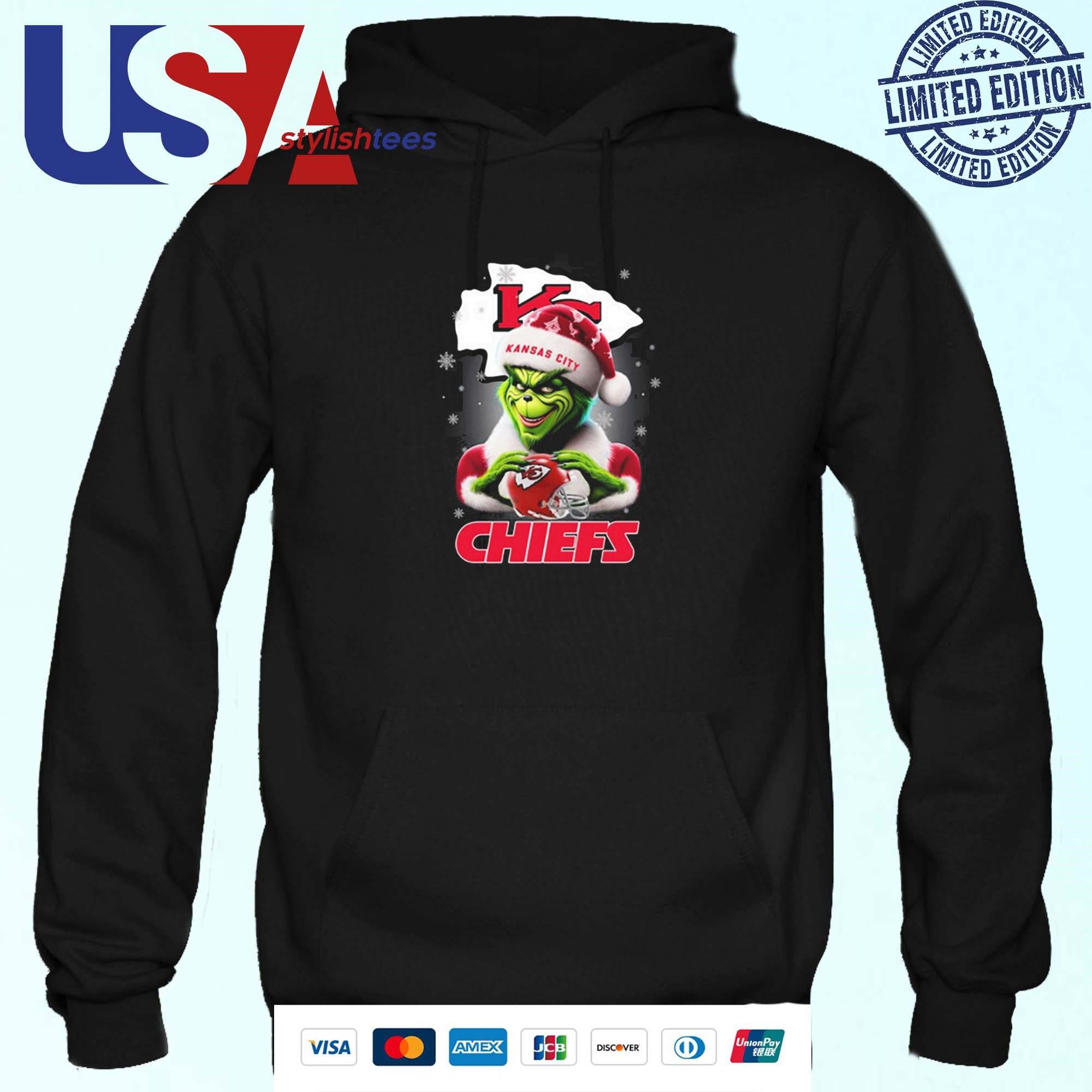 the-santa-grinch-love-kansas-city-chiefs-nfl-merry-christmas-2024-hoodie The Santa Grinch Adoration Kansas City Chiefs NFL Joyous Christmas 2024 Hoodie