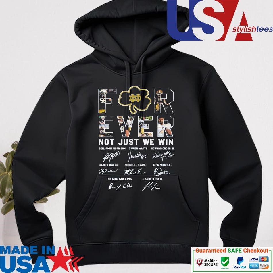 official-notre-dame-fighting-irish-forever-not-just-when-we-win-signatures-hoodie Official Notre Dame Fighting Irish Forever Not Just When We Win Signatures hoodie