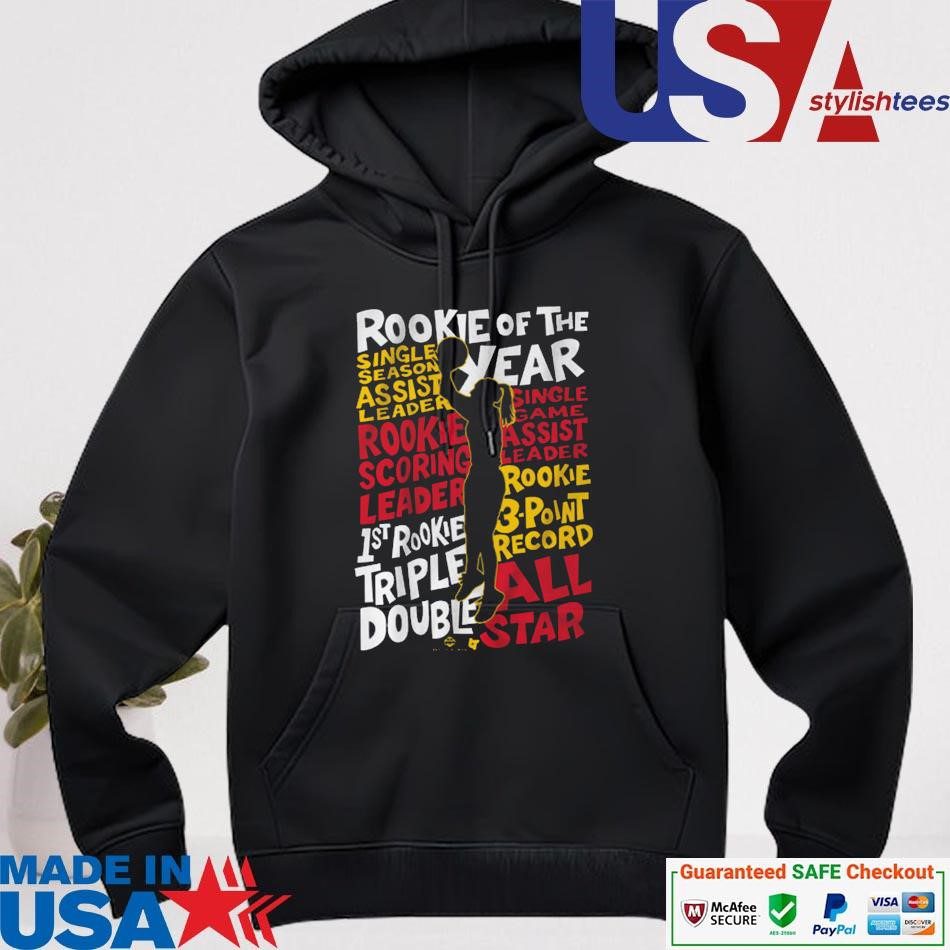 official-caitlin-clark-rookie-of-the-year-hoodie Official Caitlin Clark Newcomer of the Year hoodie