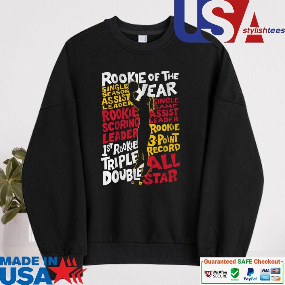 official-caitlin-clark-rookie-of-the-year-sweater Official Caitlin Clark Newcomer of the Year sweater