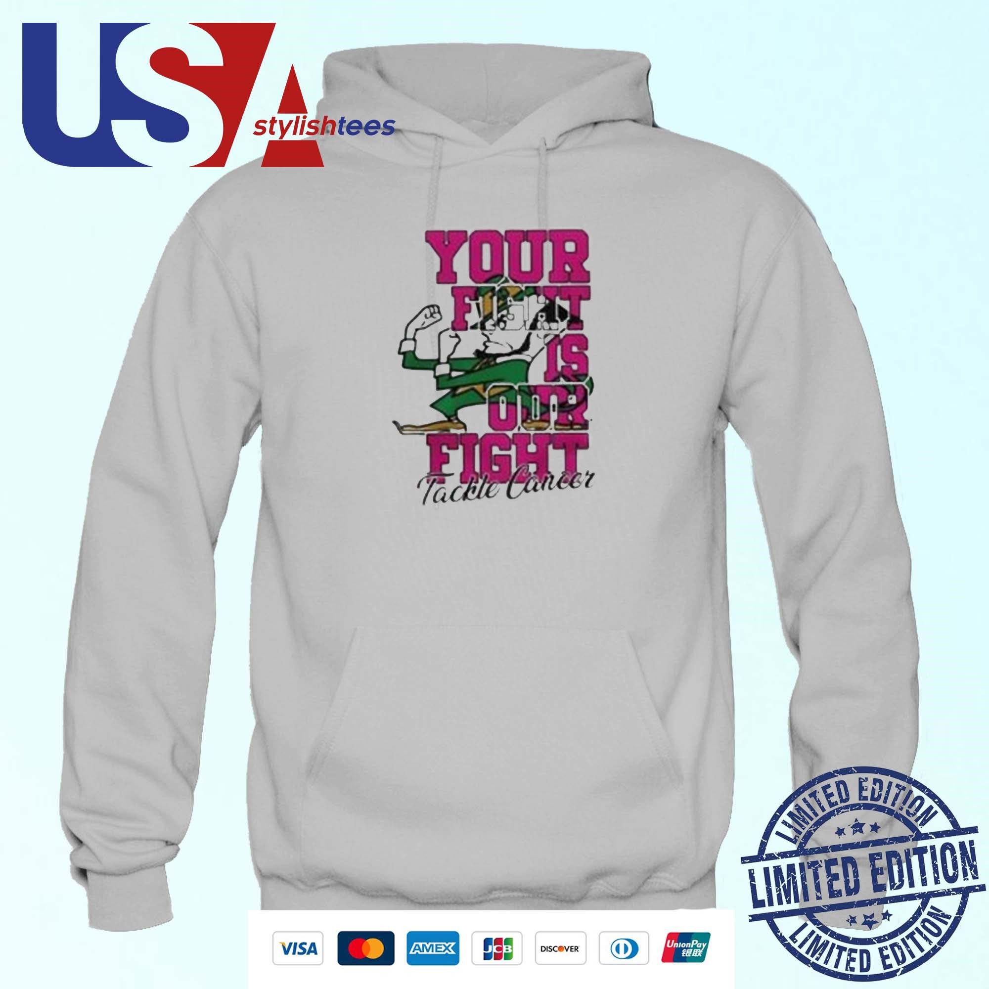 notre-dame-fighting-irish-your-fight-is-our-fight-tackle-cancer-2024-hoodie Notre Dame Fighting Irish Your Fight Is Our FIght Tackle Cancer 2024 Hoodie
