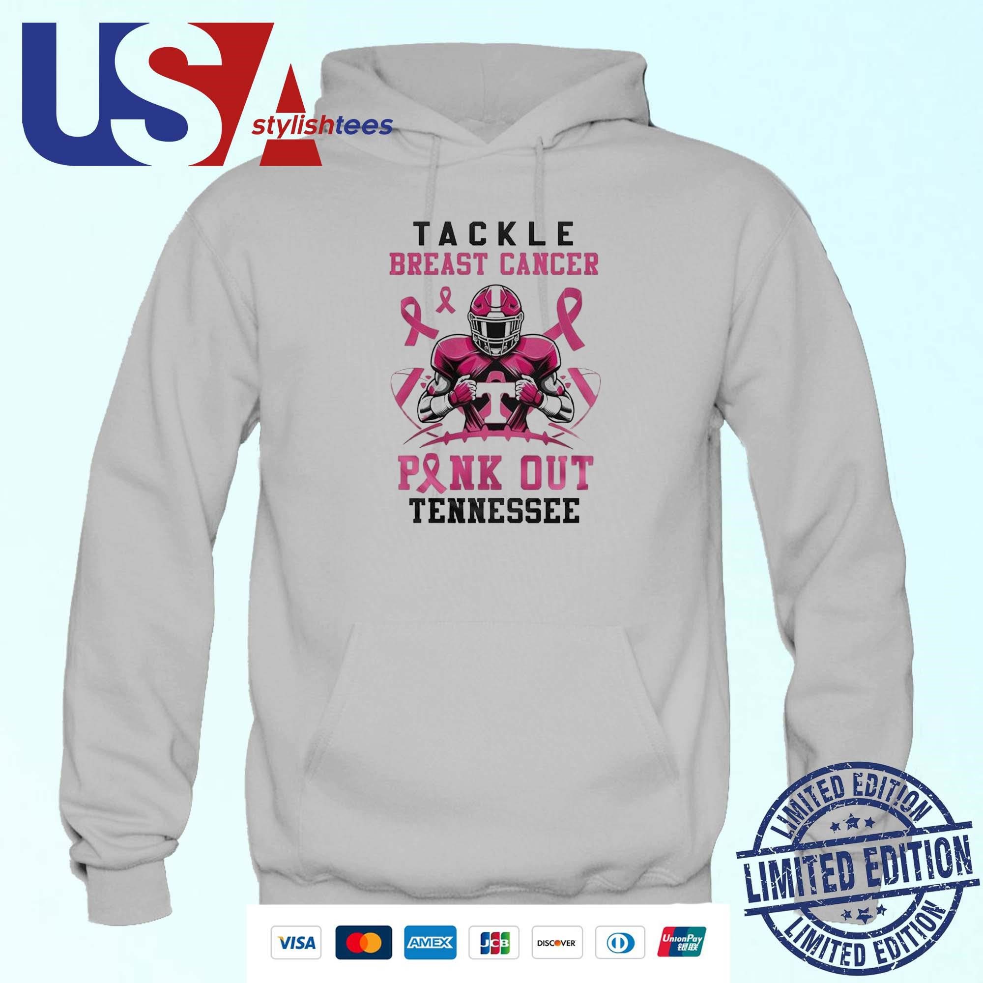 tennessee-volunteers-tackle-breast-cancer-pink-out-2024-hoodie Tennessee Volunteers Combat Breast Cancer Pink Out 2024 Hoodie