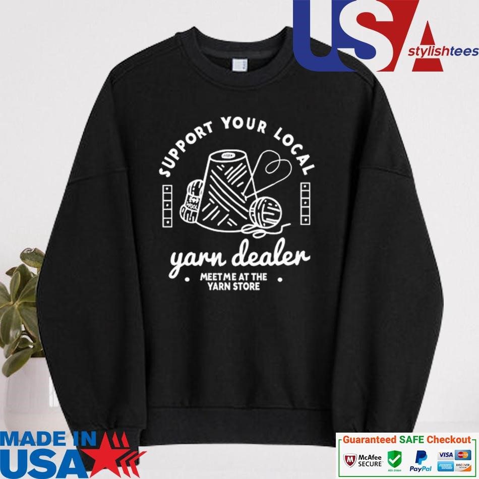 official-the-creabea-support-your-local-yarn-dealer-sweater Authentic Creabea Advocate For Your Neighborhood Yarn Supplier sweater