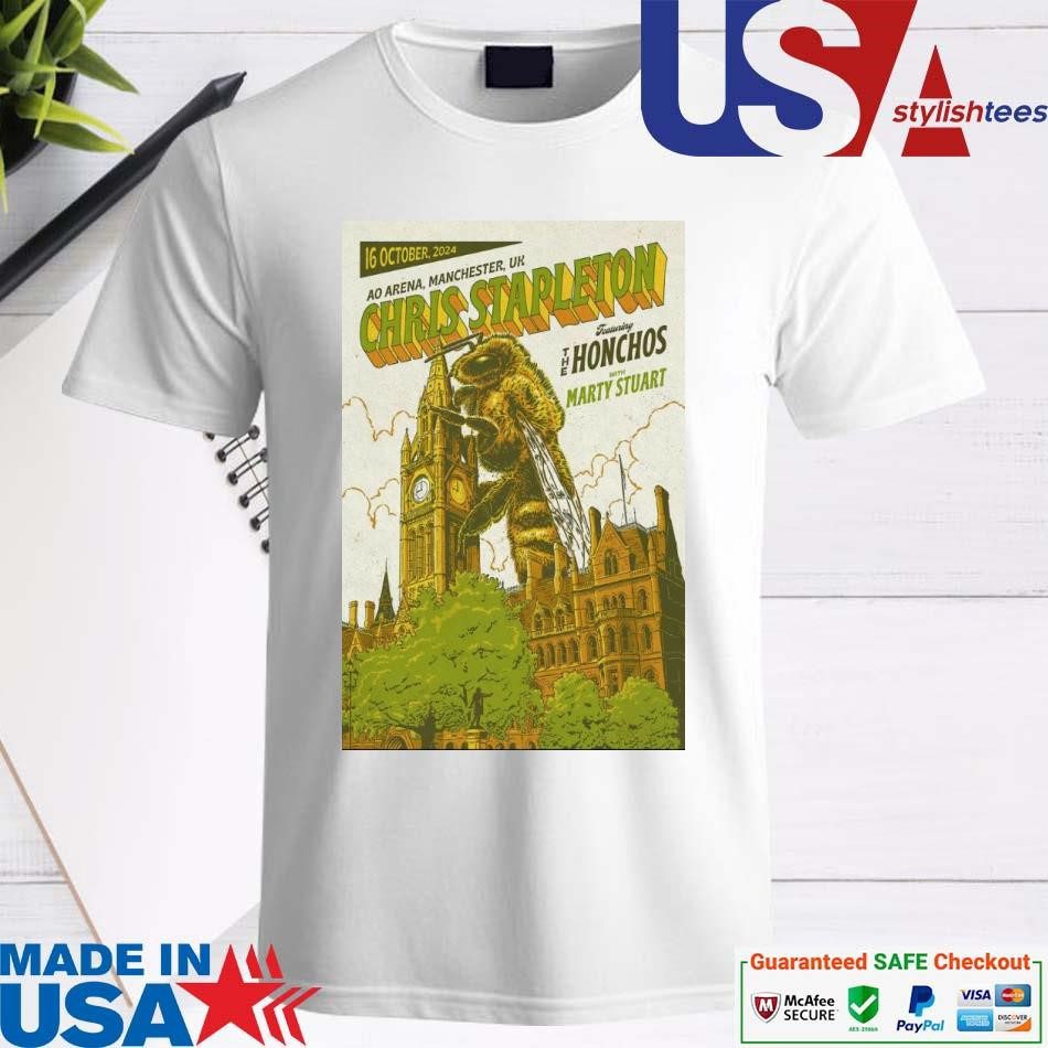 official-chris-stapleton-in-manchester-uk-on-october-16-2024-tour-shirt-1 Authentic Chris Stapleton In Manchester, UK On October 16, 2024 Tour Shirt