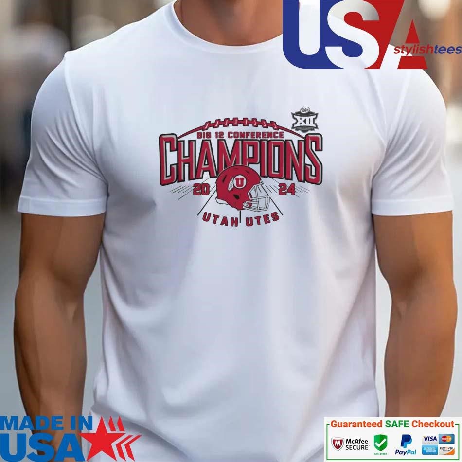 official-utah-utes-2024-big-12-conference-football-champions-unisex Official Utah Utes 2024 Big 12 Conference Football Champions unisex