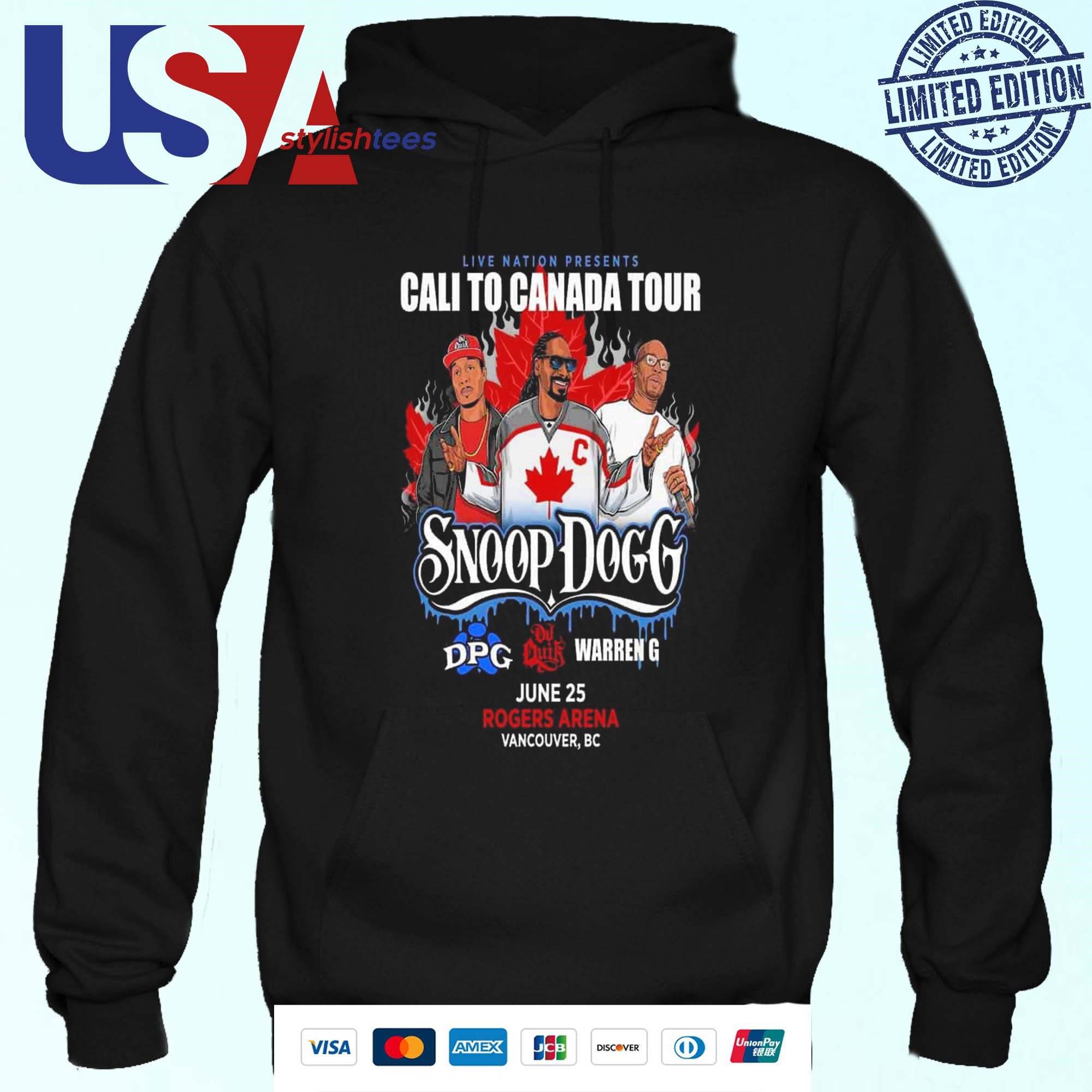 snoop-dogg-and-tha-dogg-live-nation-presents-cali-to-canada-tour-2024-on-june-25-at-rogers-arena-vancouver-bc-poster-hoodie Snoop Dogg And Tha Dogg Live Nation Presents Cali To Canada Tour 2024 On June 25 At Rogers Arena Vancouver BC Poster Hoodie