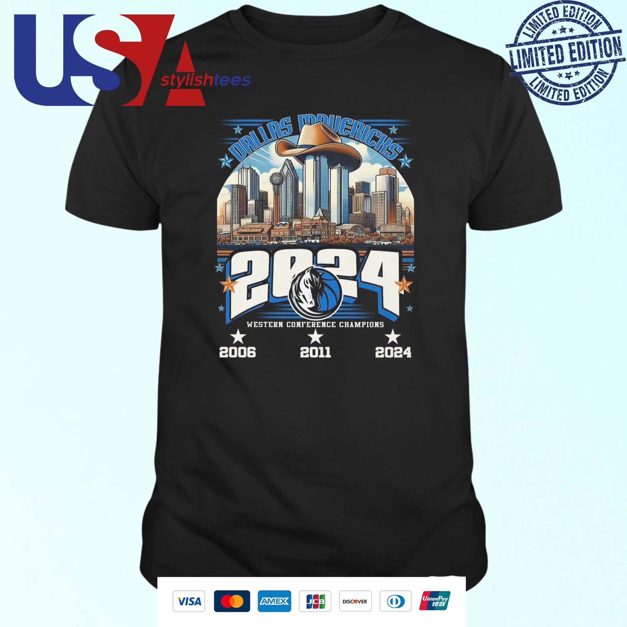 official-dallas-mavericks-nba-2006-2024-western-conference-finals-champions-skyline-city-t-shirt-1 Authentic Dallas Mavericks NBA 2006-2024 Western Conference Finals Victors Skyline City T-shirt