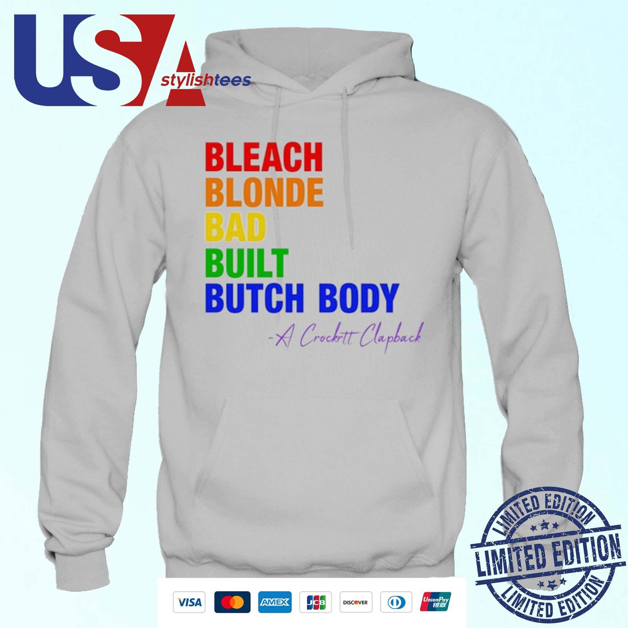 official-jasmine-crockett-bleach-blonde-bad-built-butch-body-pride-hoodie Authorized Jasmine Crockett Bleach Blonde Badly Constructed Butch Body Dignity Hoodie