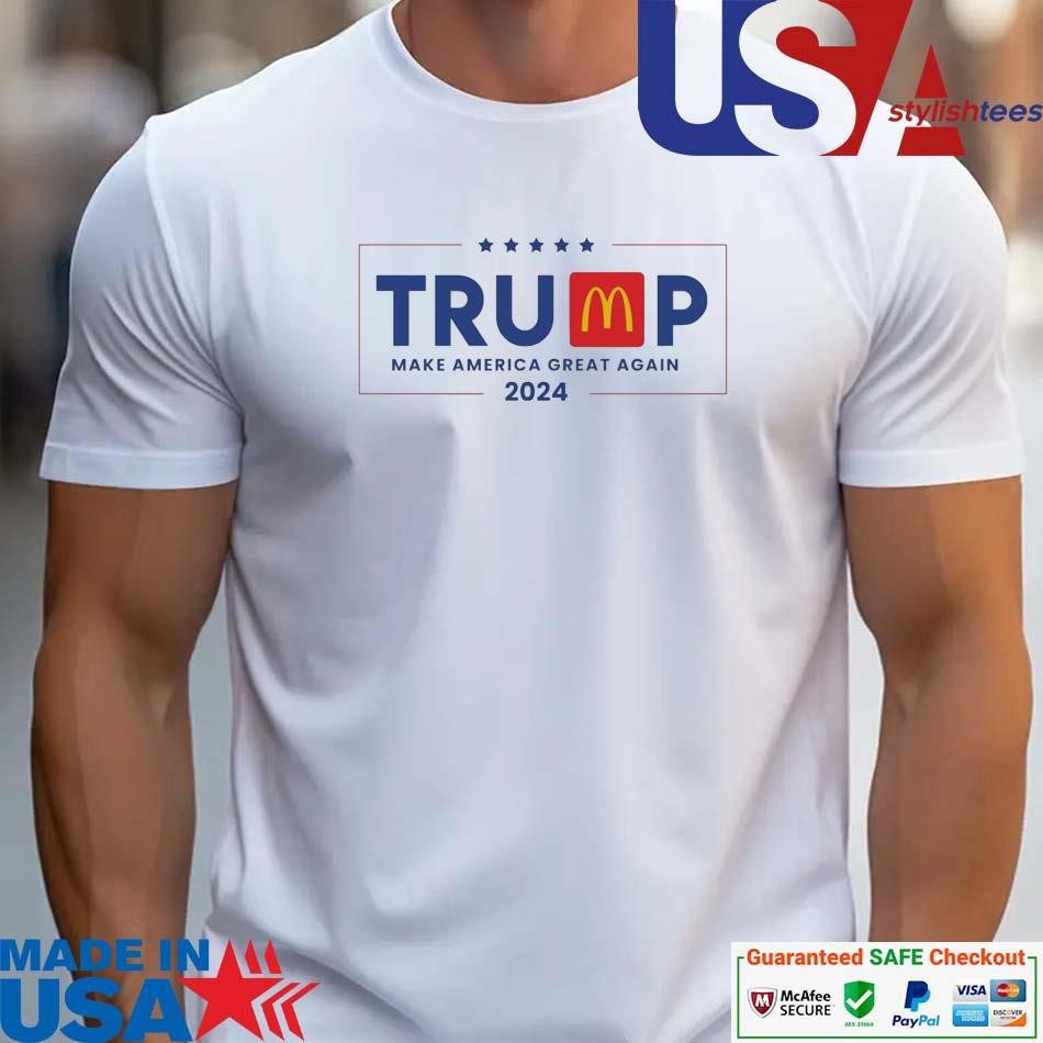 authentic-make-america-great-again-trump-mcdonalds-unisex Authentic Make America Great Again - Trump McDonalds Unisex T-Shirt