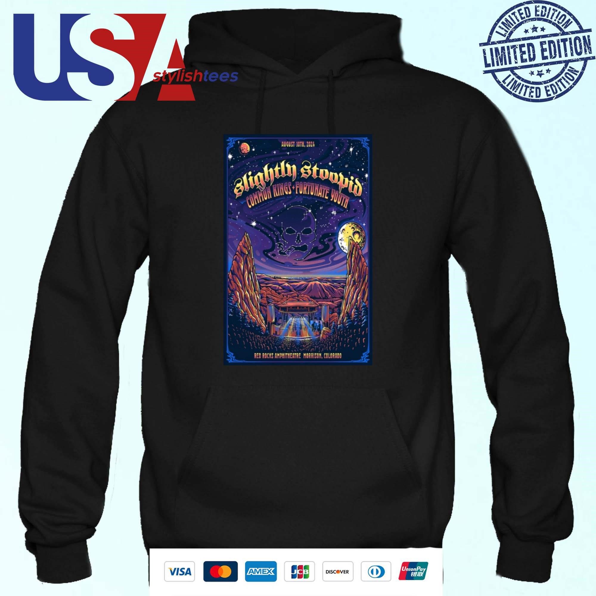 slightly-stoopid-august-10-2024-red-rocks-amphitheatre-tour-hoodie Slightly Stoopid August 10, 2024, Red Rocks Amphitheatre Concert Hoodie
