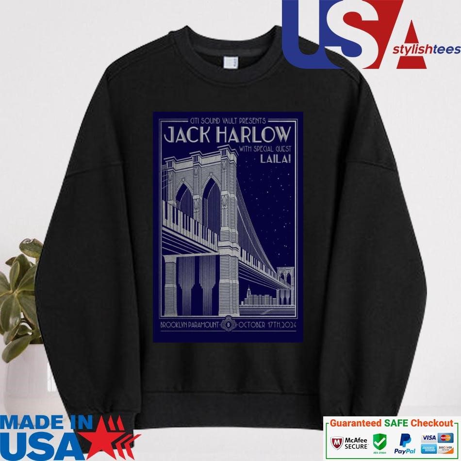 official-jack-harlow-brooklyn-paramount-brooklyn-ny-oct-17-2024-sweater Official Jack Harlow Brooklyn Paramount Brooklyn NY Oct 17 2024 sweater