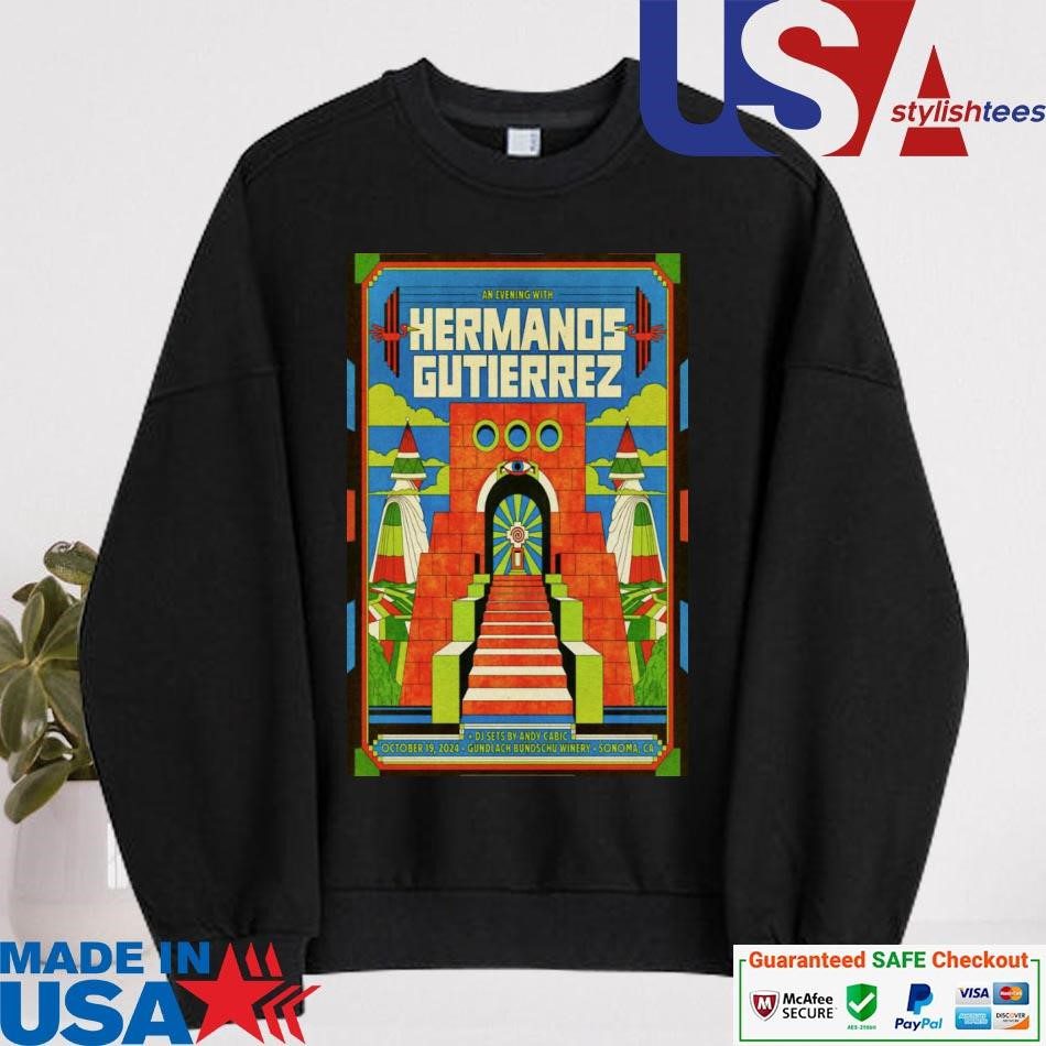 official-hermanos-gutierrez-gundlach-bundschu-winery-in-sonoma-ca-oct-19-2024-poster-sweater Authentic Hermanos Gutierrez Gundlach Bundschu Winery In Sonoma CA Oct 19 2024 Commemorative sweater