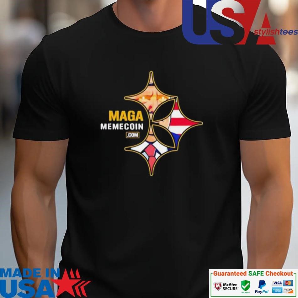 official-maga-memecoin-trump-style-pittsburgh-steelers-logo-unisex Authorized Maga Memecoin Trump-Inspired Pittsburgh Steelers Emblem Unisex