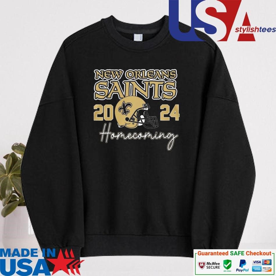 official-new-orleans-saints-football-homecoming-2024-sweater Official New Orleans Saints Football Homecoming 2024 sweater