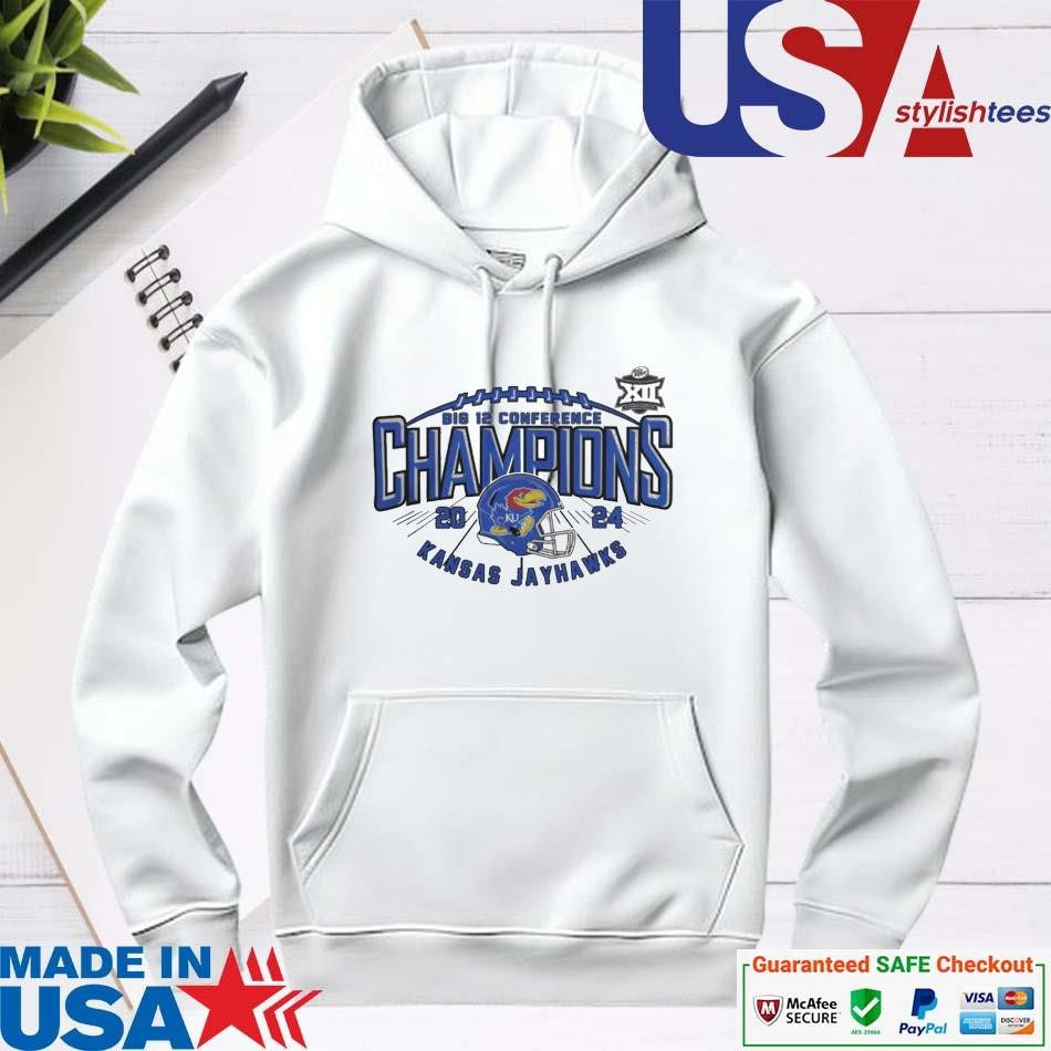 official-kansas-jayhawks-2024-big-12-conference-football-champions-hoodie Official Kansas Jayhawks 2024 Big 12 Conference Football Champions hoodie
