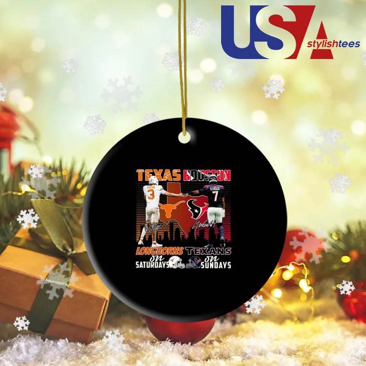 quinn-ewers-texas-longhorns-on-saturdays-x-cj-stroud-houston-texans-on-sundays-ornament-ornament-circle-1 Quinn Ewers Texas Longhorns On Saturdays X CJ Stroud Houston Texans On Sundays Ornament