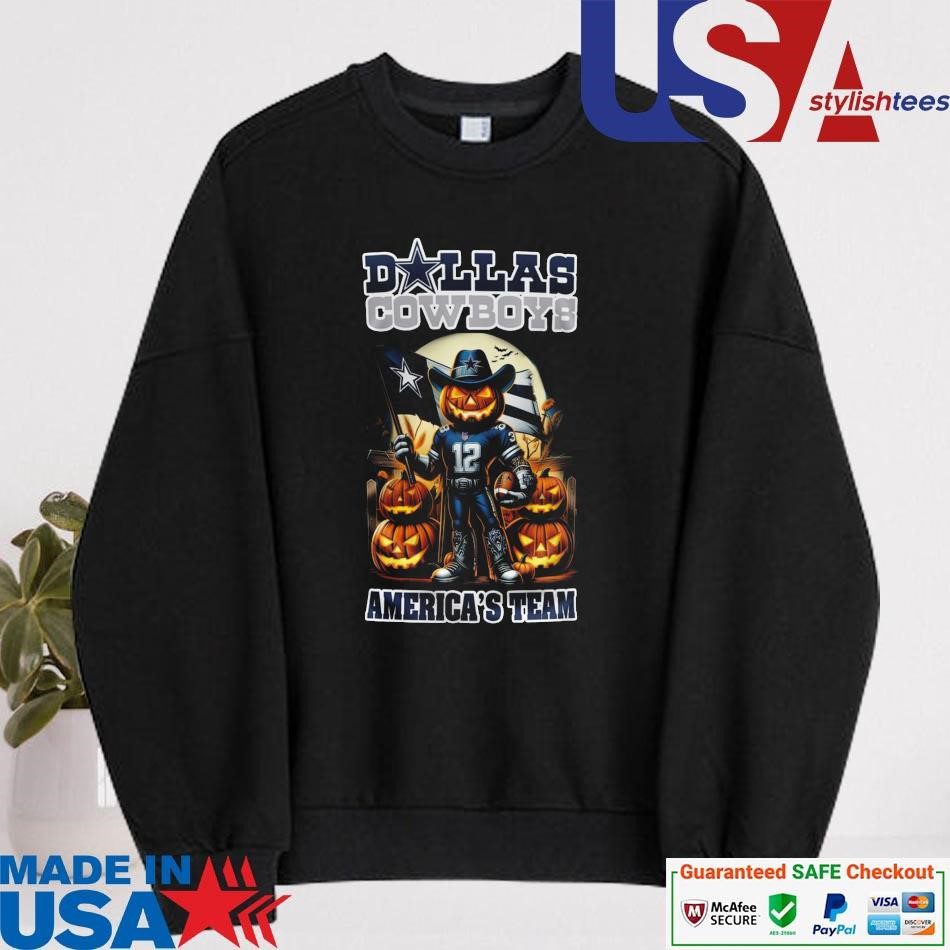 official-dallas-cowboys-americas-team-halloween-sweater Official Dallas Cowboys America’s Team Halloween sweater
