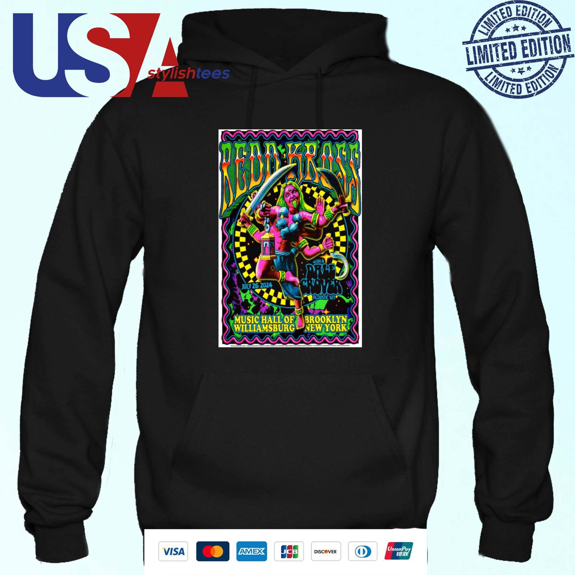 redd-kross-july-26-2024-music-hall-of-williamsburg-brooklyn-ny-hoodie Redd Kross July 26 2024 Music Hall Of Williamsburg Brooklyn NY Hoodie