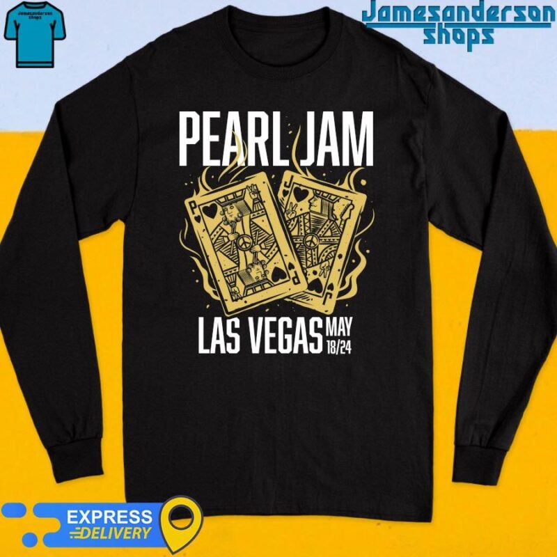 Pearl Jam Tour Las Vegas May 18 2024 Long Sleeve