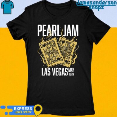 Pearl Jam Tour Las Vegas May 18 2024 Women's t-shirt