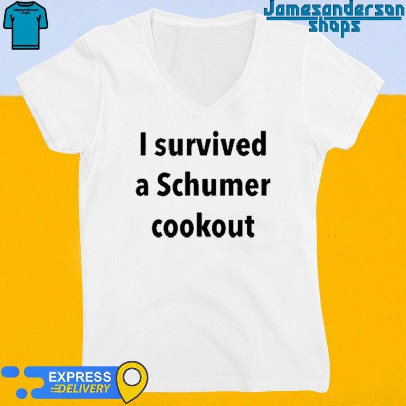 Official I Survived A Schumer Cookout V-Neck
