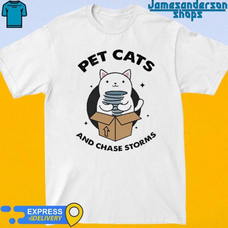 Official Helicity Pet Cats And Chase Storms Shirt