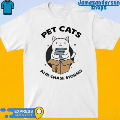Official Helicity Pet Cats And Chase Storms Shirt