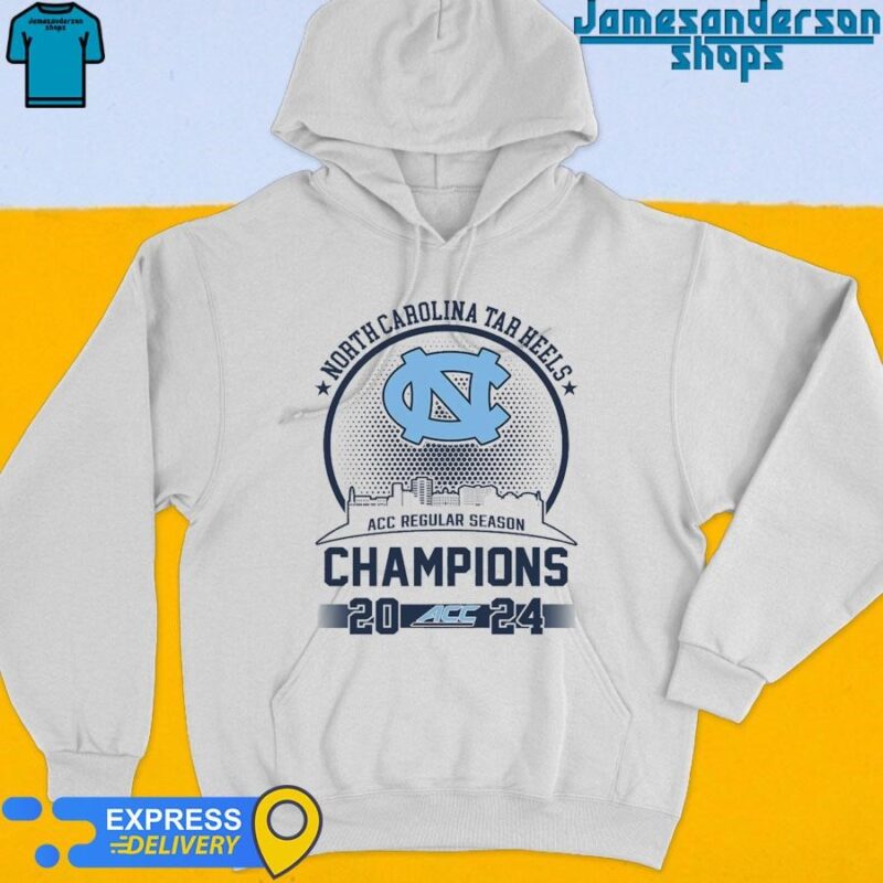 North Carolina Tar Heels ACC Regular Season Champions 2024 shirt Hoodie