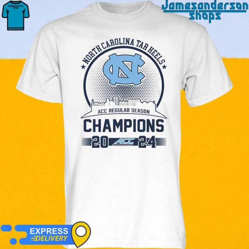North Carolina Tar Heels ACC Regular Season Champions 2024 shirt T-Shirt