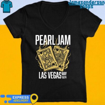 Pearl Jam MGM Grand Garden Arena Las Vegas Tour 2024 V-Neck