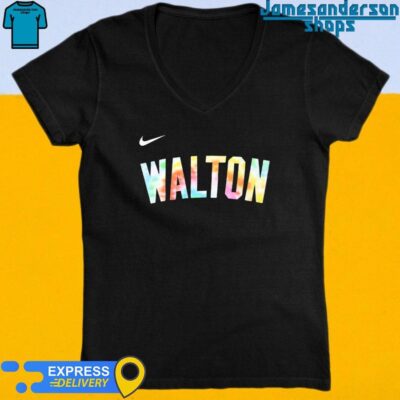 Official Boston Celtics vs Dallas Mavericks Nike X Bill Walton V-Neck