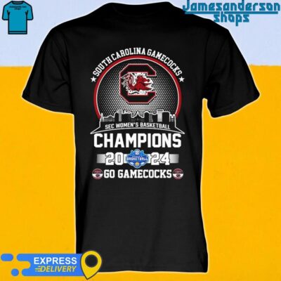 South Carolina Gamecocks Sec Women’s Basketball Champions 2024 Go Gamecocks shirt