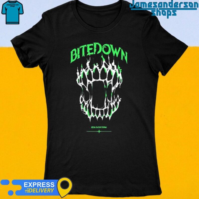 Official Bite Down Toxic Women's t-shirt