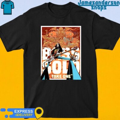 Official Metallica Bass Solo Take One Metalmongrol Cliff Burton Poster Exclusively At The M72 Pop Up Shop 2024 M72 World Tour shirt
