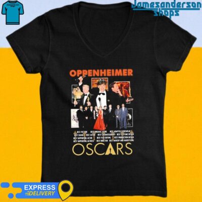 Oppenheimer Oscars 2024 shirt V-Neck