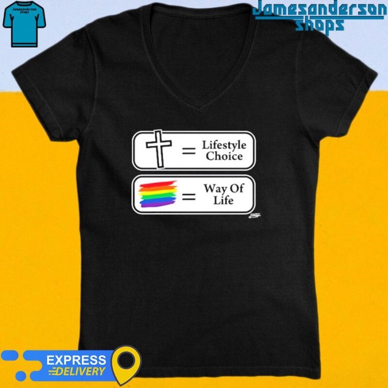 Official Lifestyle Choice Way Of Life New Pride V-Neck