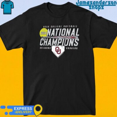 Official Oklahoma Sooners 2024 NCAA College Softball National Champions shirt