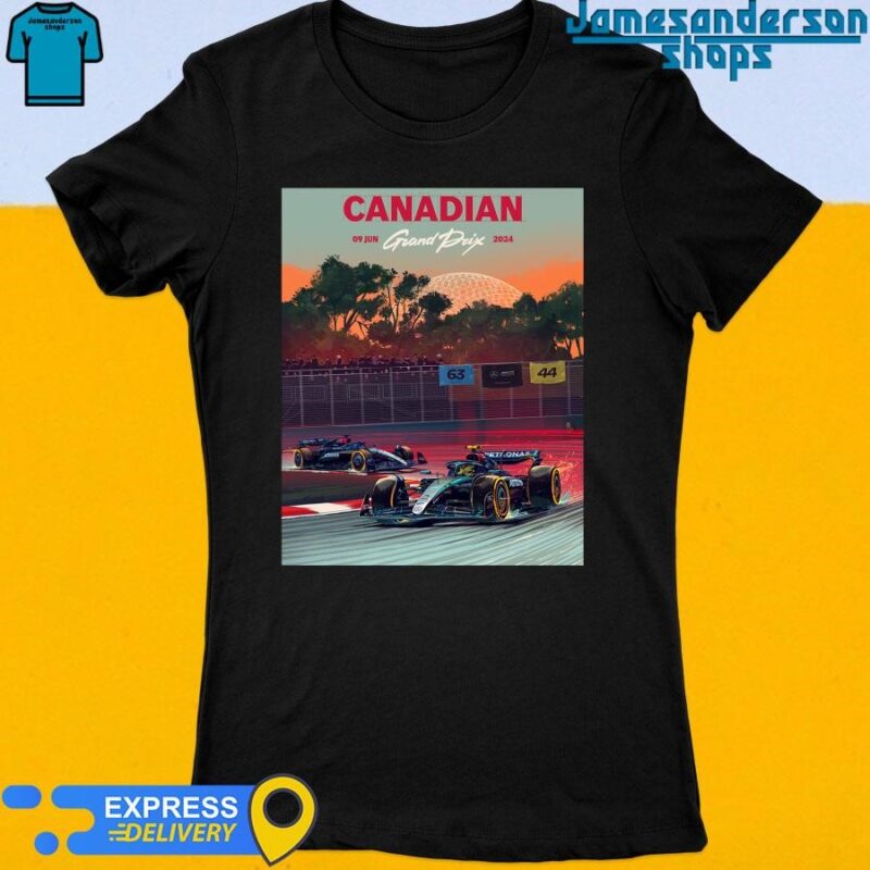 Official Mercedes-AMG PETRONAS F1 Team Canadian GP 2024 Women's t-shirt