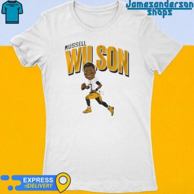 Official Pittsburgh Steelers Russell Wilson Caricature shirt