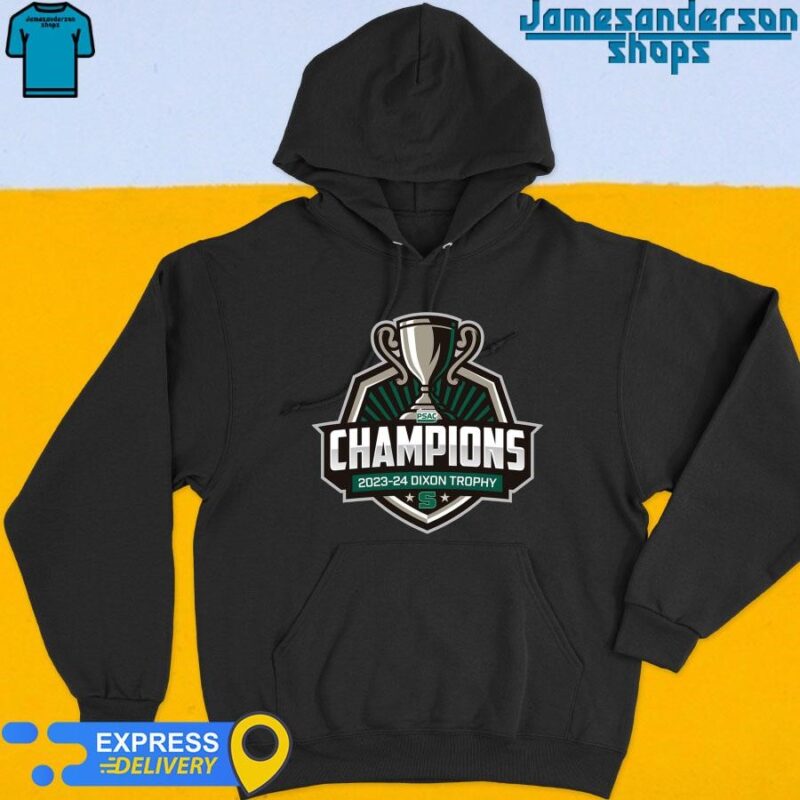 Official Slippery Rock University 2023-2024 Win Dixon Trophy Champions Hoodie