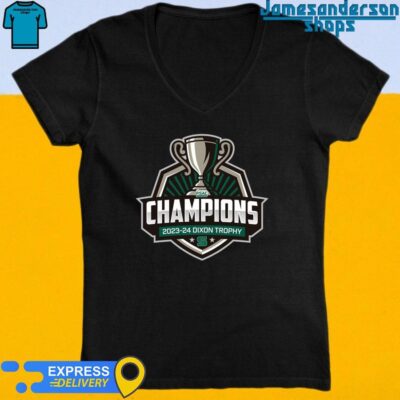 Official Slippery Rock University 2023-2024 Win Dixon Trophy Champions V-Neck