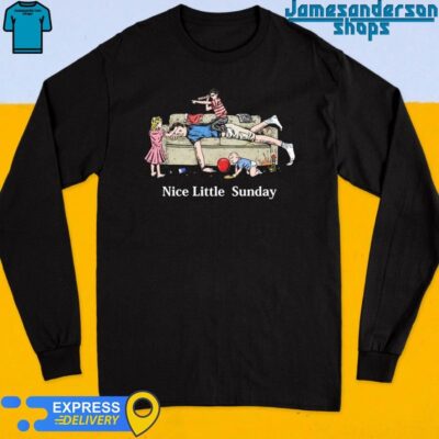 Official Middle Class Fancy Dad's Nice Little Sunday Long Sleeve