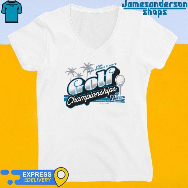 2024 NCAA Division III Men's Golf Championships Boulder City Nv May 14-17 V-Neck