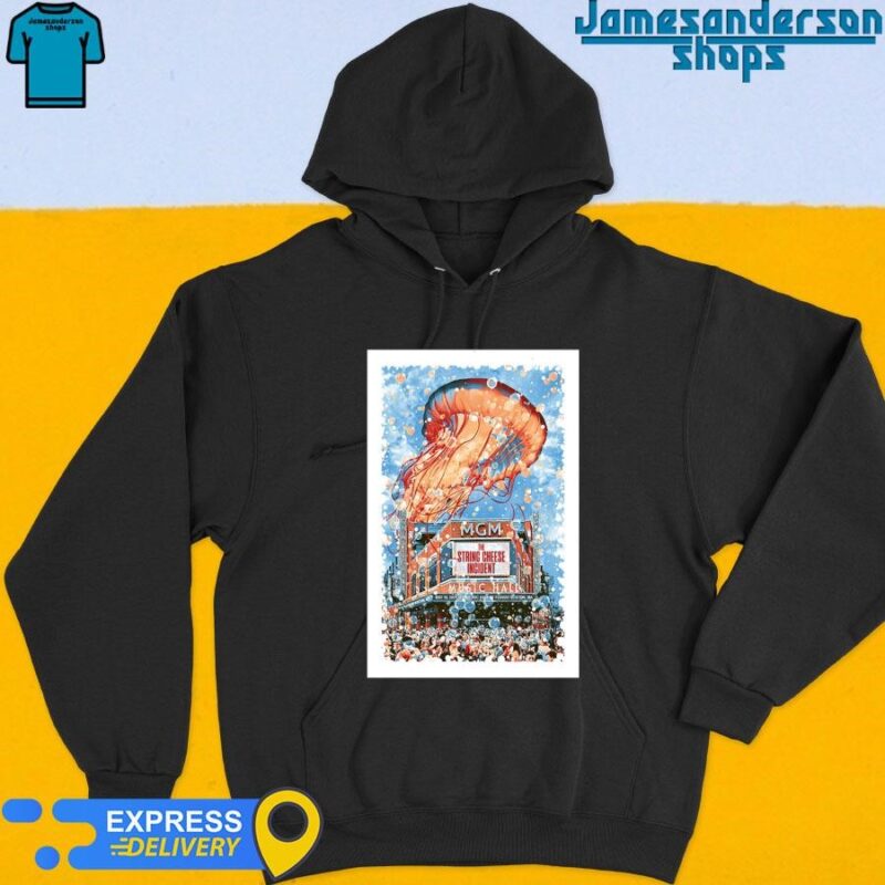 Official The String Cheese Incident May 18 2024 MGM Fenway Boston MA Poster Hoodie