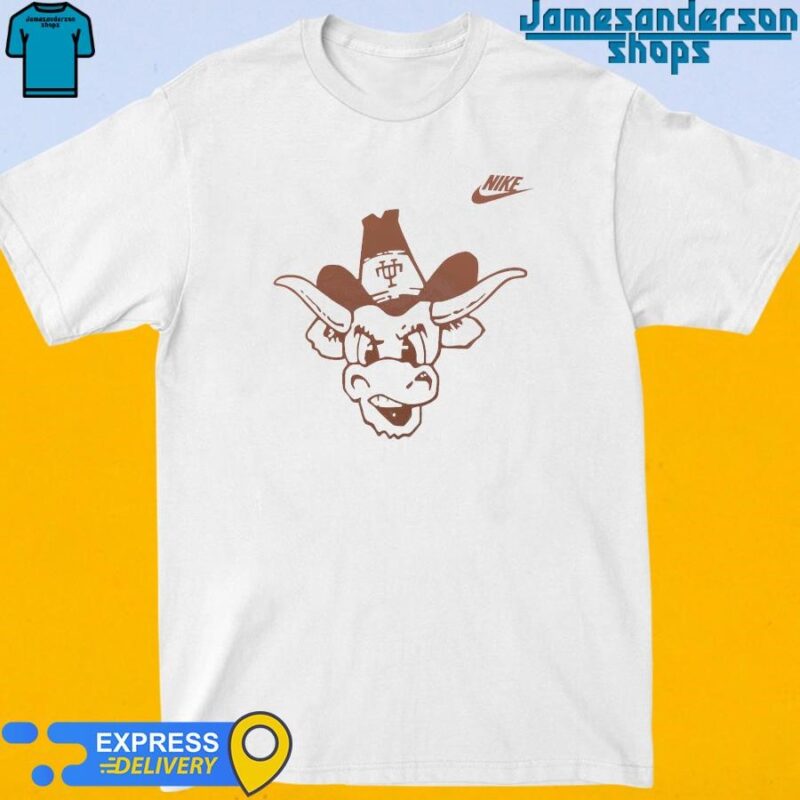 Official Texas Longhorns Nike Blitz Evergreen Legacy Primary Tri-Blend shirt
