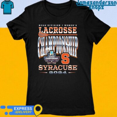Official Syracuse Orange 2024 NCAA Division I Women's Lacrosse Championship Women's t-shirt