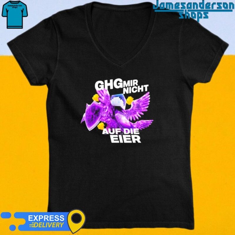 Papaplatte Bastighg Ghg Mir Nicht Auf Die Eier V-Neck