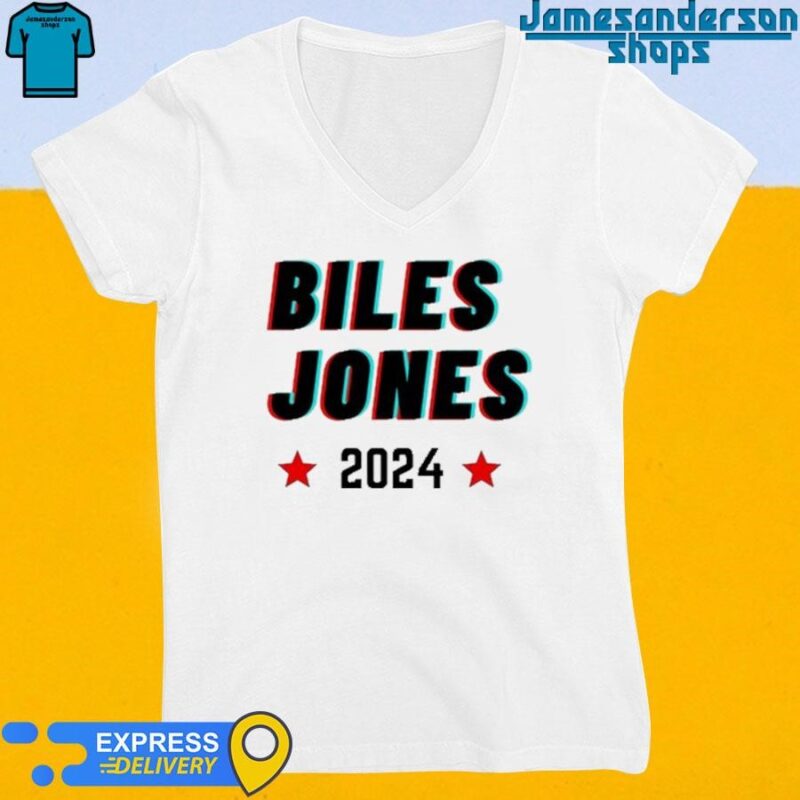 Official Nanner Biles Jones 2024 V-Neck